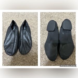 So Danca black jazz shoes, size 6, GUC, worn for rehearsal and show.